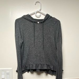 Aeropostale Live Love Dream Loungewear Lightweight Cropped Hoodie